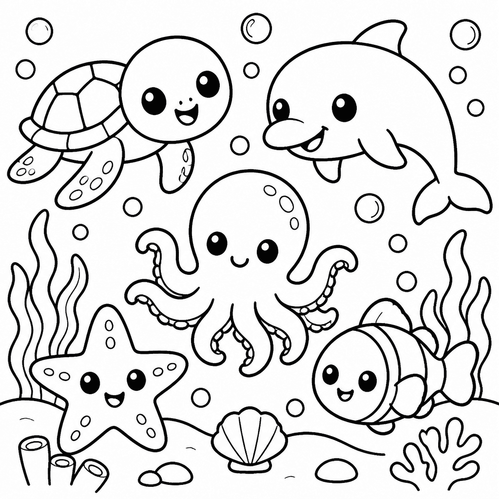 Animales del mar